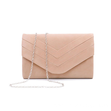 Ladies bags High-End Suede Chain Evening Clutch handbags for Wedding New Fashion